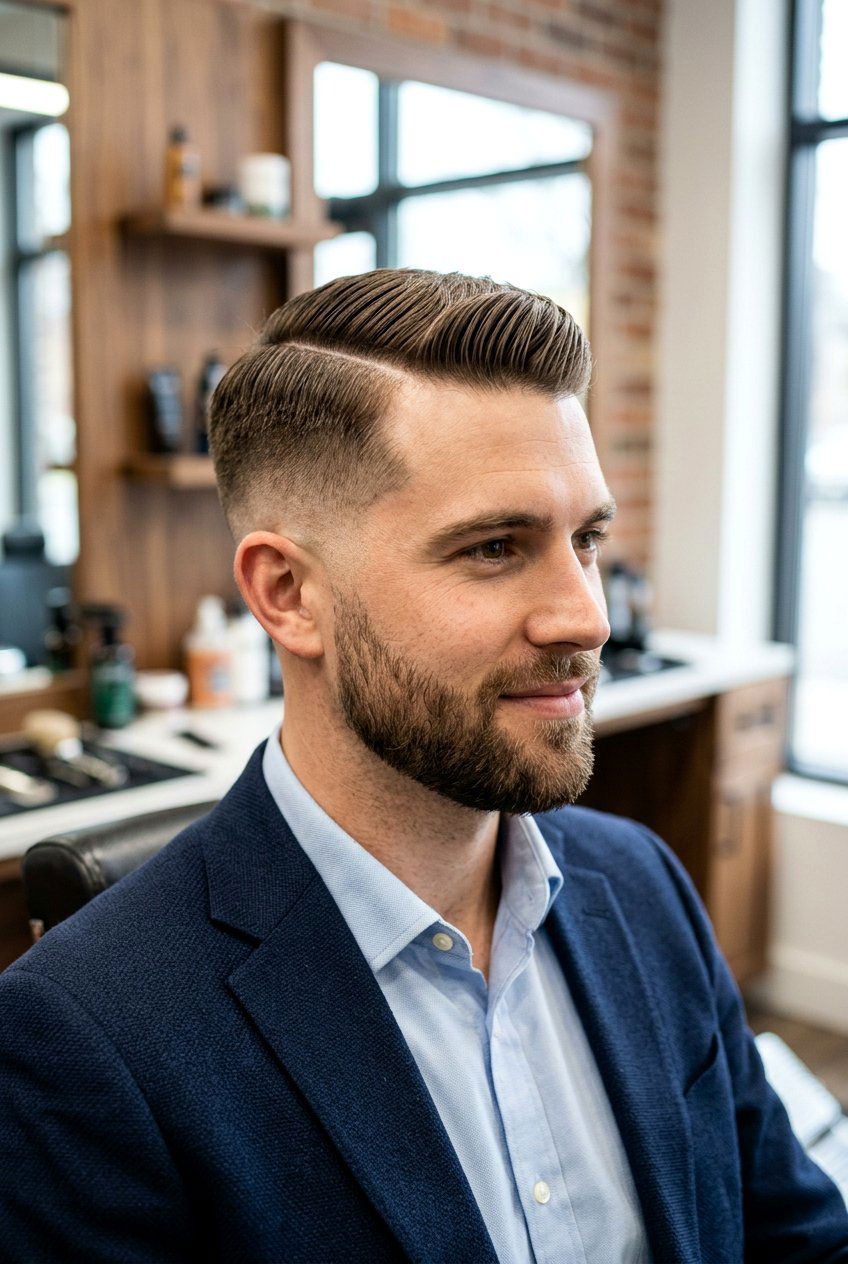 Side part crew cut - 20 crew cut haircut - 20 crew cut haircut