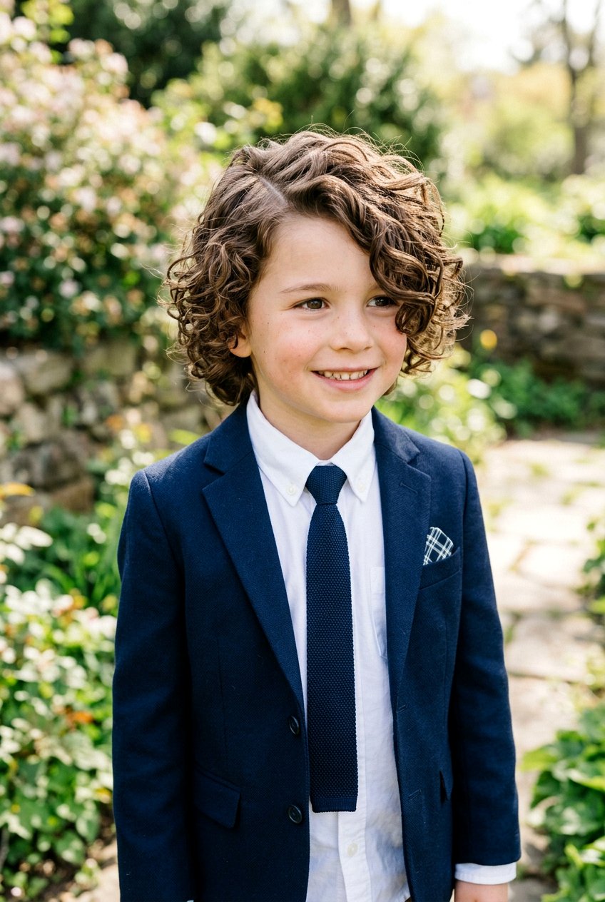 Side part curly shag - 20 little boy curly shag haircut - 20 little boy curly shag haircut