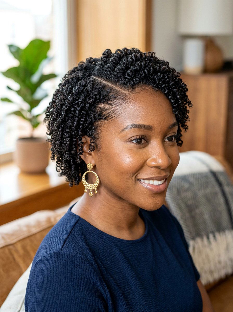 Side part finger coils twa - 20 twa hairstyles with finger coils - 20 twa hairstyles with finger coils