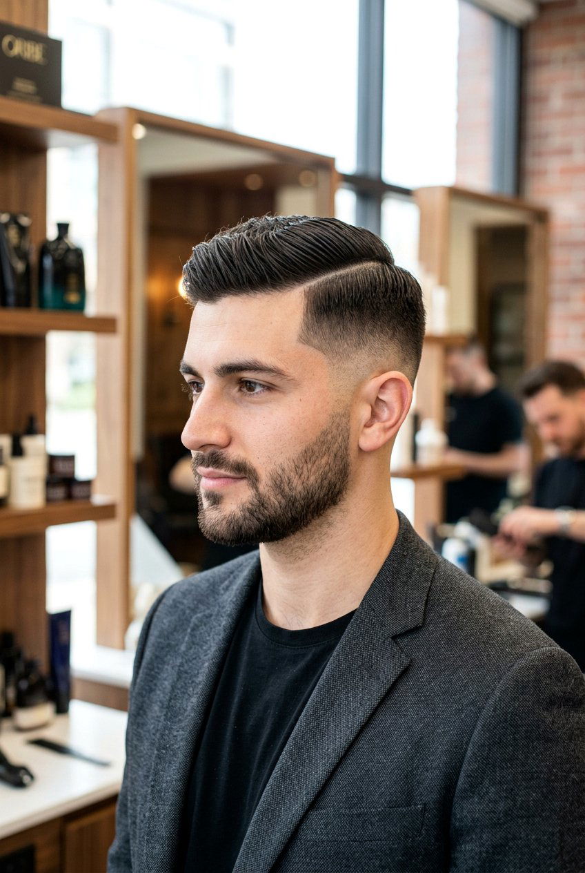 Side part skin fade - 20 skin fade haircut - 20 skin fade haircut