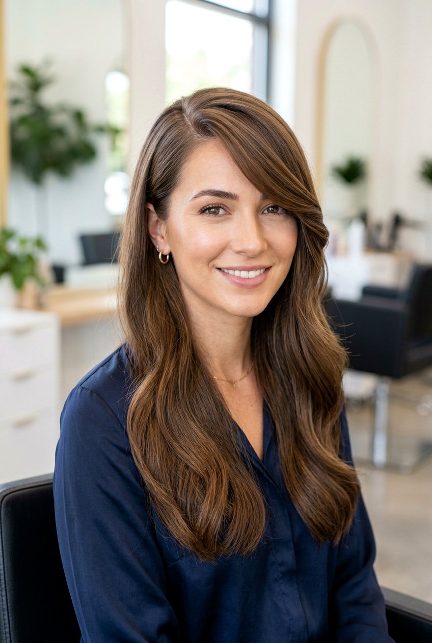 Side swept bangs for long face - 20 bangs for long face - 20 bangs for long face