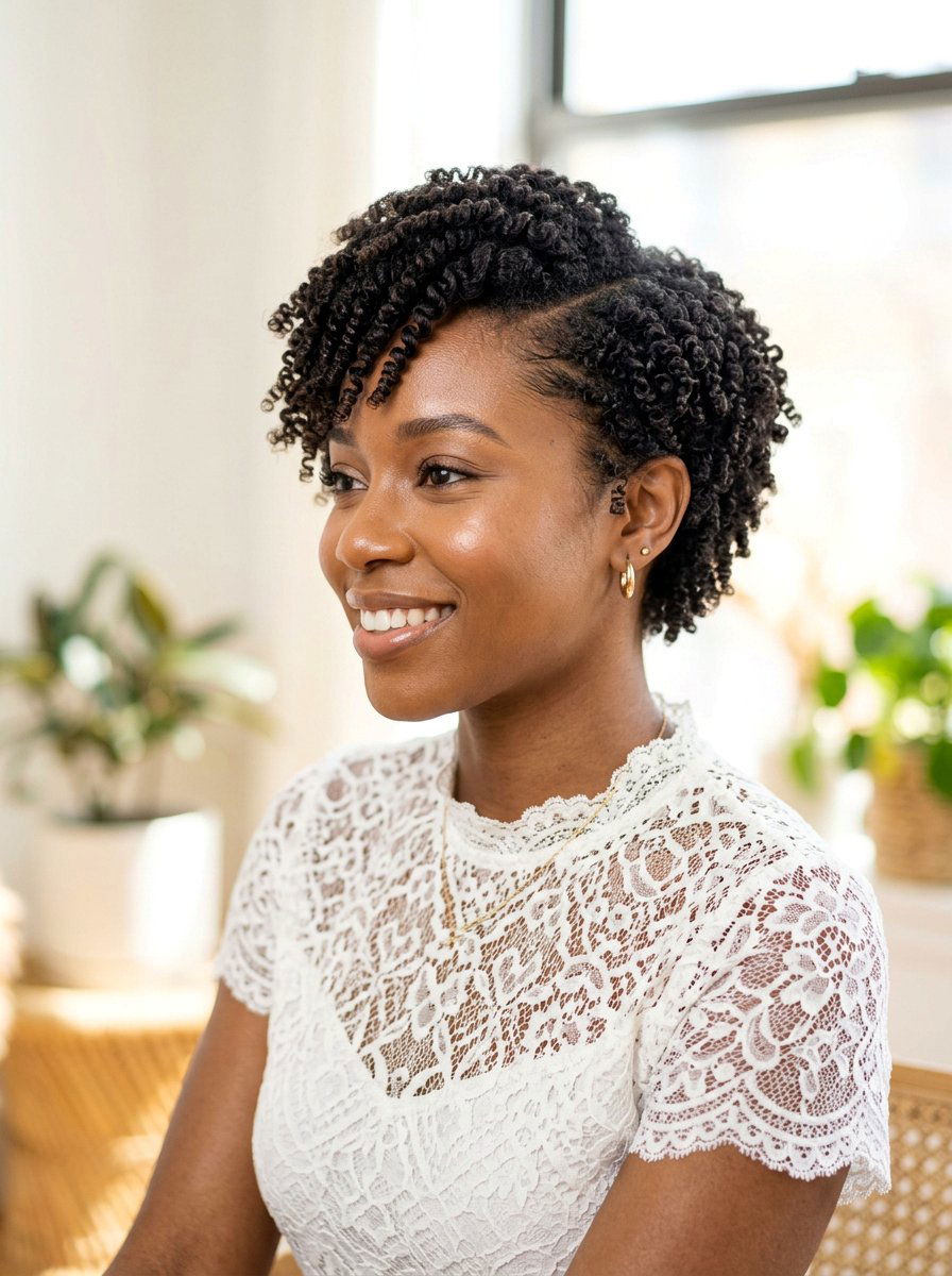 Side swept finger coils twa - 20 twa hairstyles with finger coils - 20 twa hairstyles with finger coils