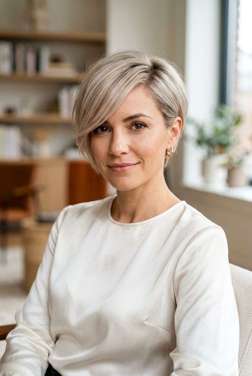 Side swept pixie fine hair - 20 best pixie haircut for fine hair women - 20 best pixie haircut for fine hair women