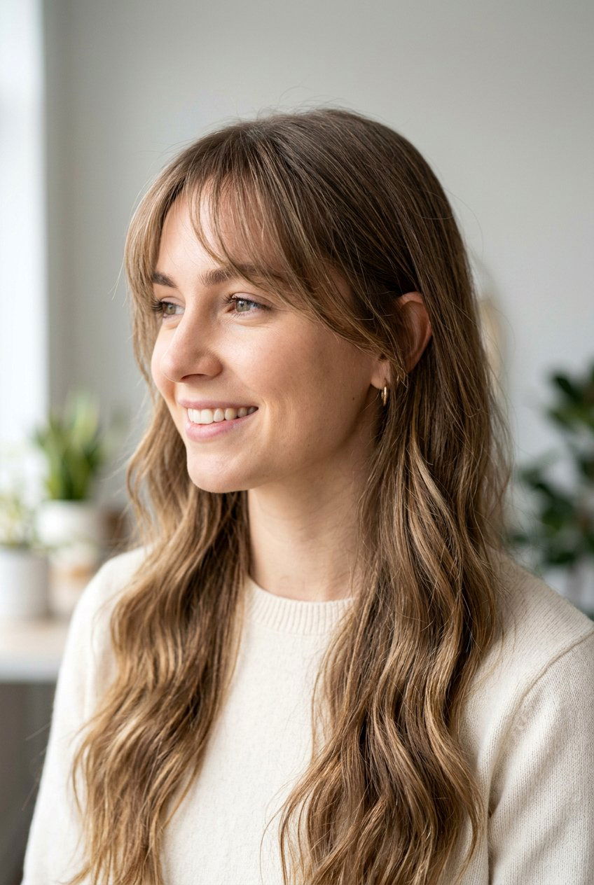 Side swept see through bangs - 20 korean see through bangs - 20 korean see through bangs