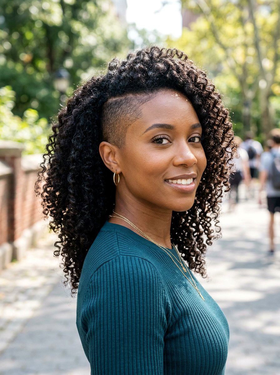 Side undercut natural hair - 20 undercut natural hairstyle women - 20 undercut natural hairstyle women