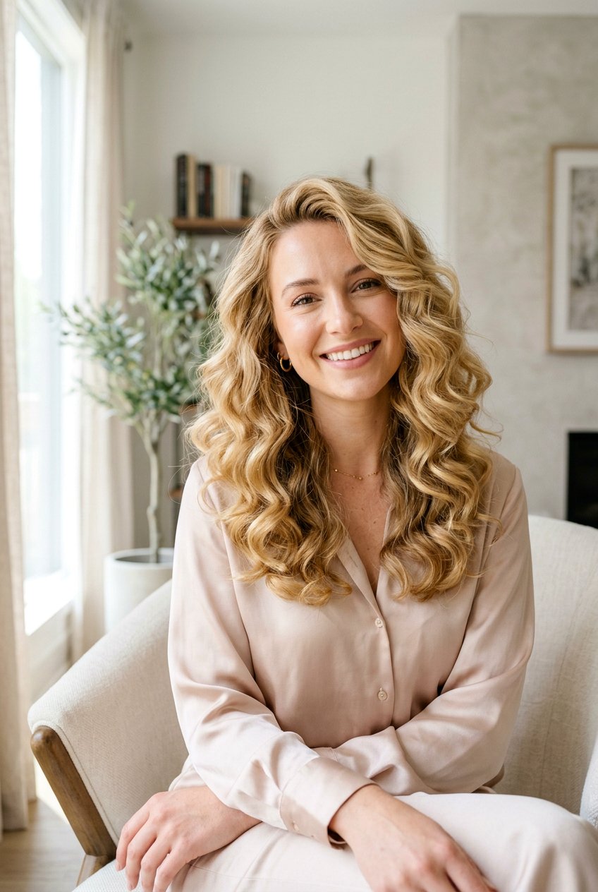 Silk Heatless Curls - 20 heatless curls for fine hair women - 20 heatless curls for fine hair women