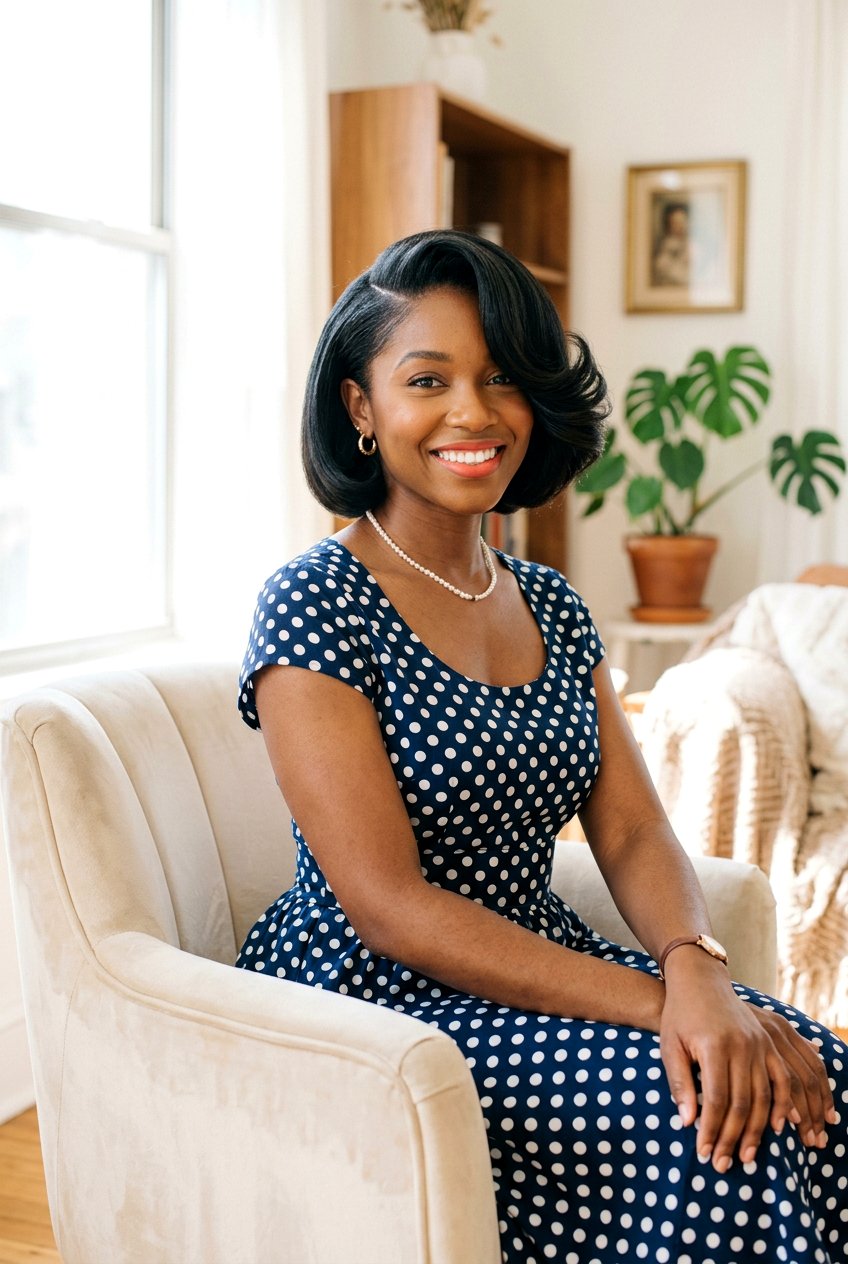 20 Stunning Black Women Silk Press Bob Ideas to Try Now