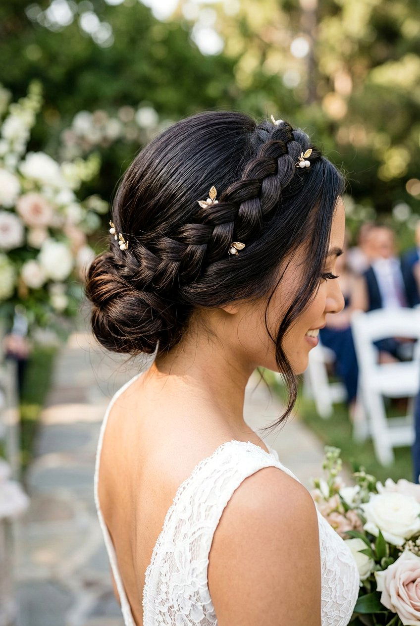 Silk Press Sleek Blunt Bob for Bride - 20 elegant silk press wedding hairstyle - 20 elegant silk press wedding hairstyle