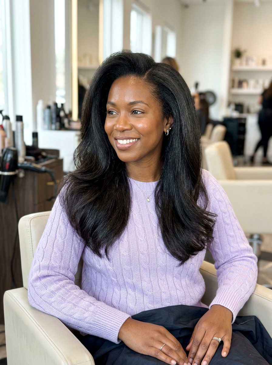 Silk press for thinning hair - 20 silk press for women over 50 - 20 silk press for women over 50