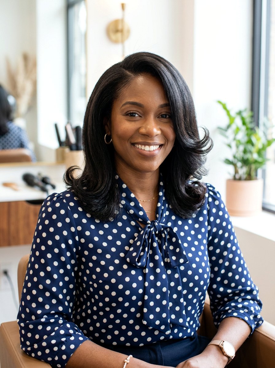 Silk press with flipped ends - 20 silk press for women over 50