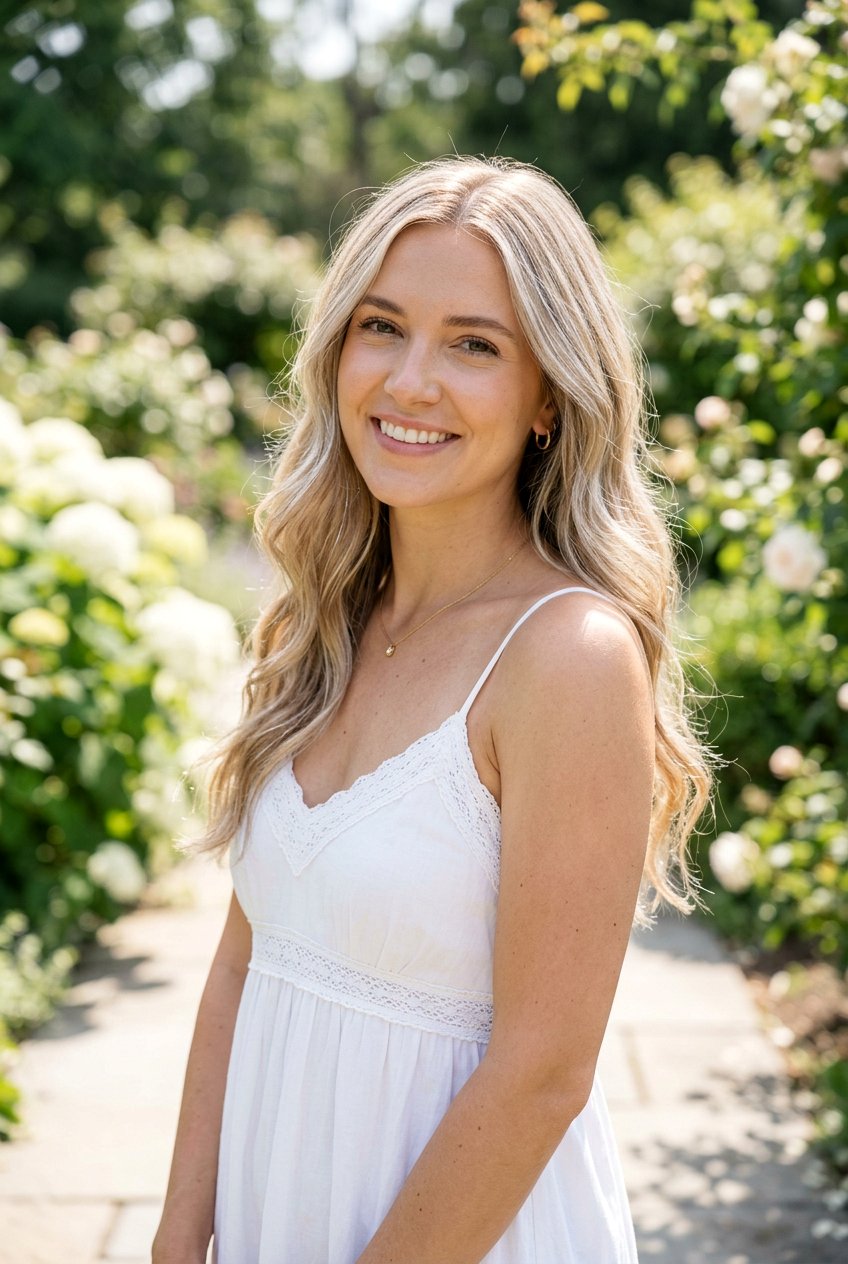 Silver Babylights On Blonde Hair - 20 elegant gray blend hair color - 20 elegant gray blend hair color