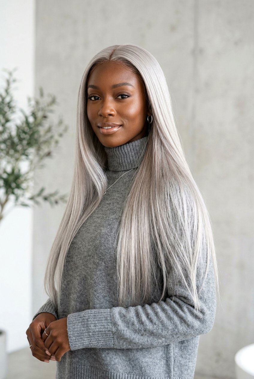 Silver Blonde Hair Color On Dark Skin - 20 best hair color for dark skin - 20 best hair color for dark skin