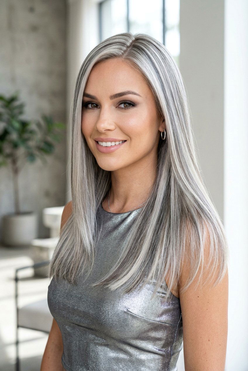 Silver Blonde - 20 classy blonde hair color ideas - 20 classy blonde hair color ideas