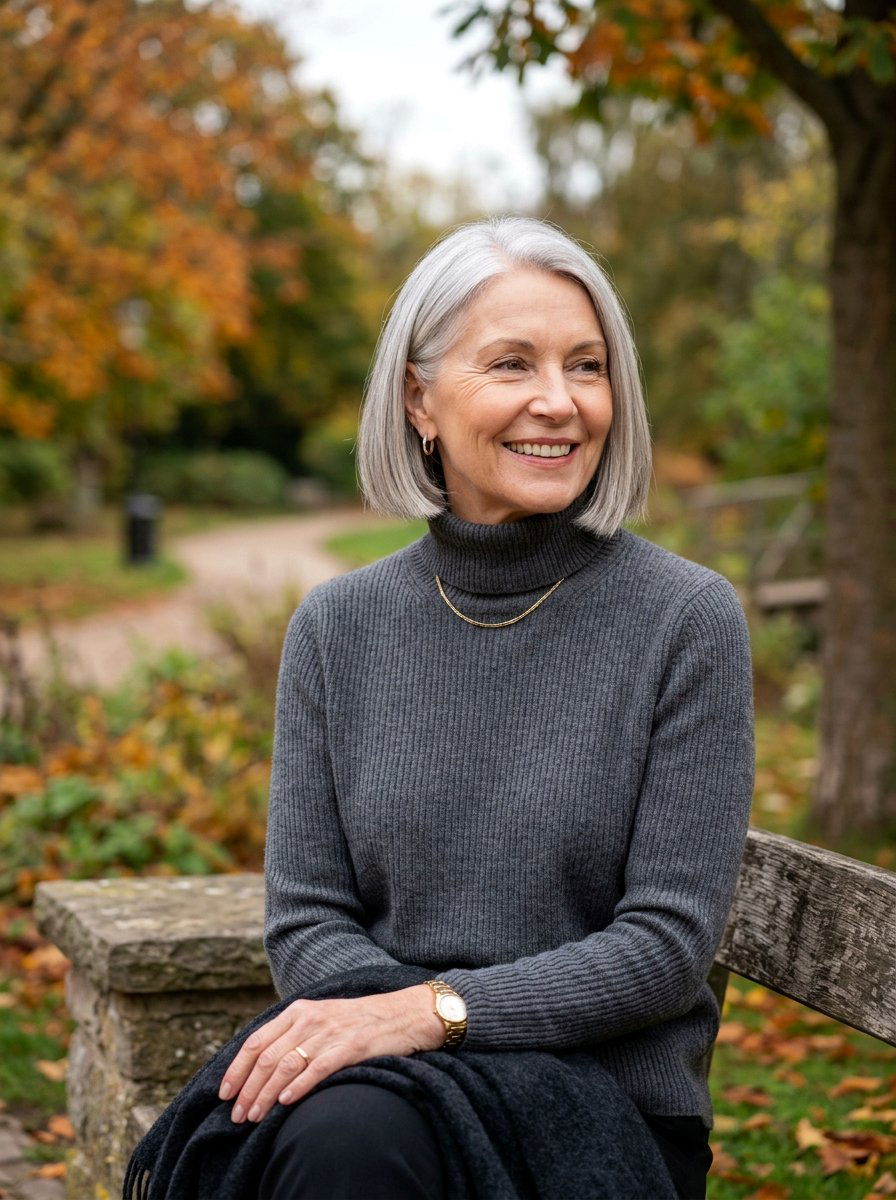 Silver Bob Haircut - 20 silver refresh for older women - 20 silver refresh for older women