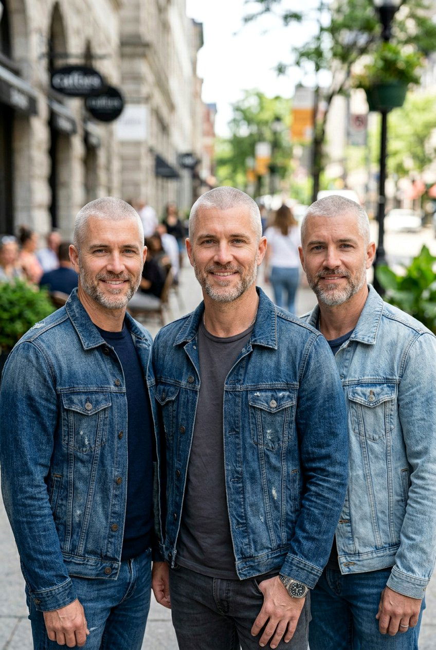 Silver Buzz Cut Men - 20 men haircut ideas for gray hair - 20 men haircut ideas for gray hair