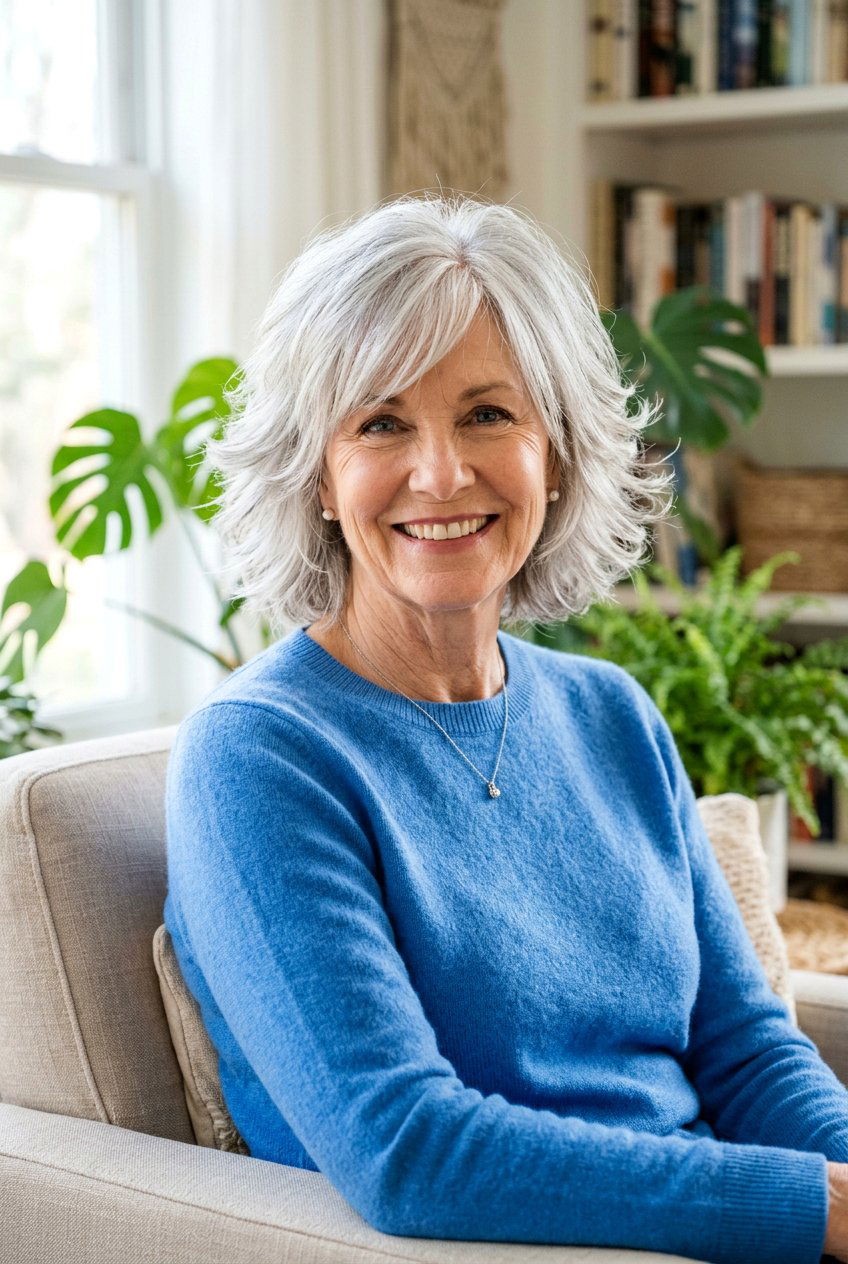 20 Chic Feathered Shag For Mature Women Looks to Love Now