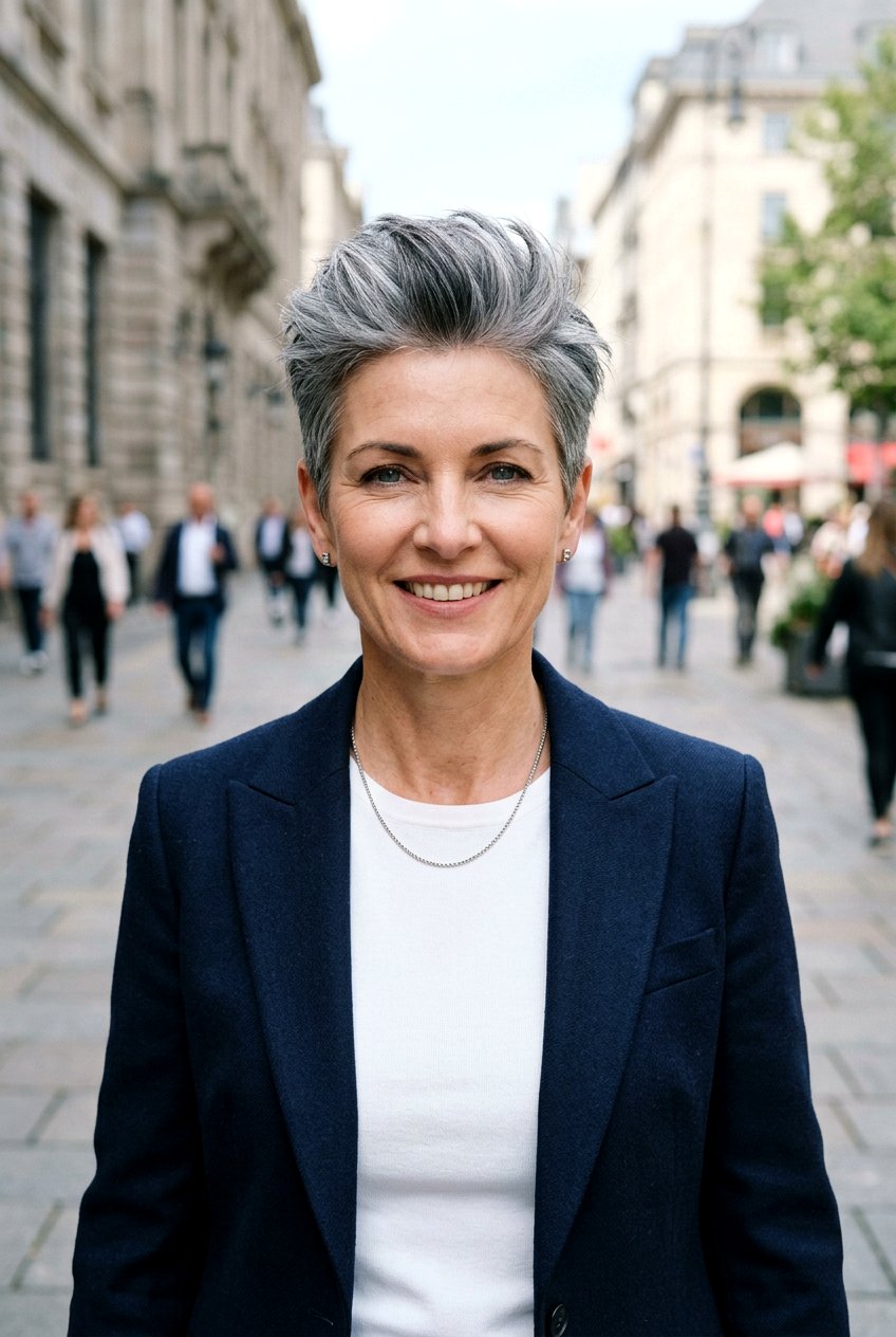 Silver Fox Dark to Light Gray - 20 natural gray transition hair color - 20 natural gray transition hair color