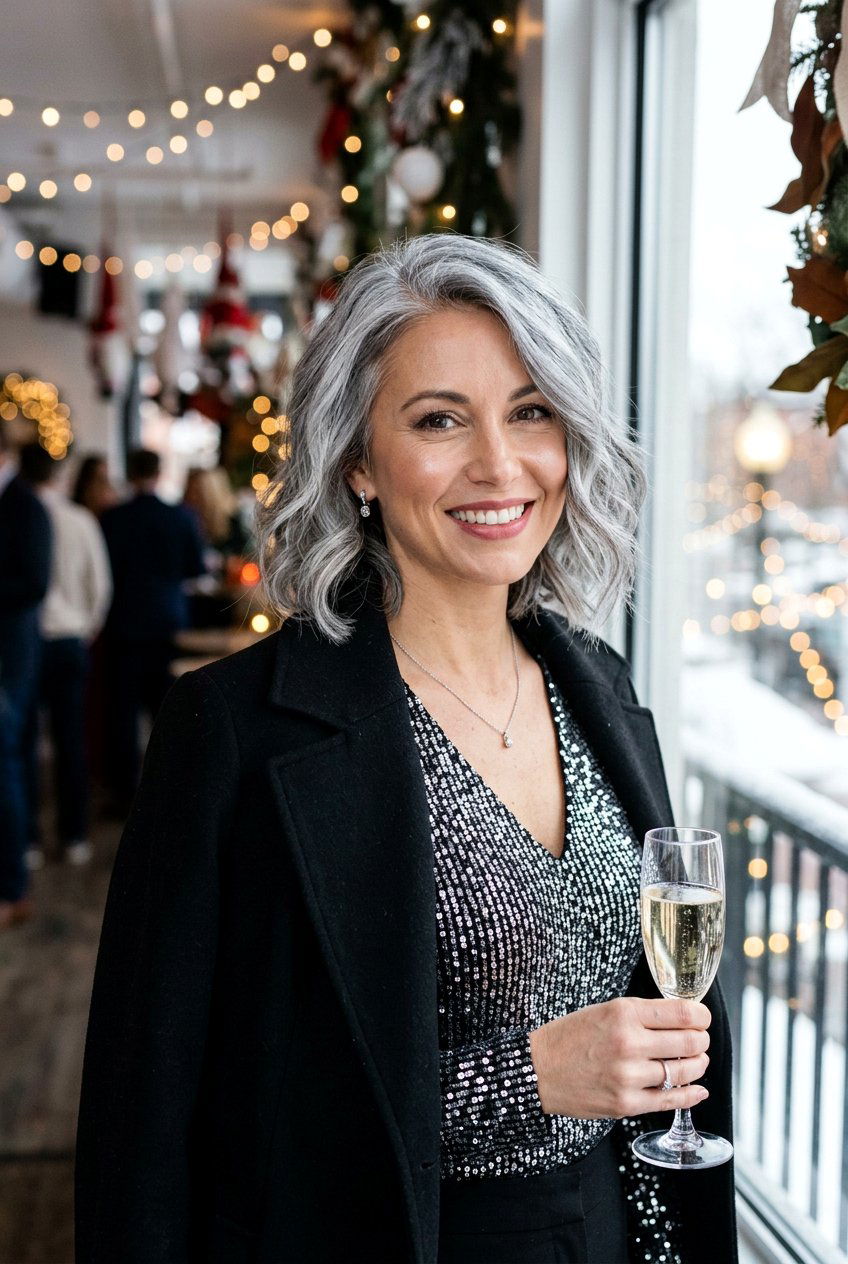 Silver Frost Gray Blend - 20 natural looking gray blend hair color - 20 natural looking gray blend hair color