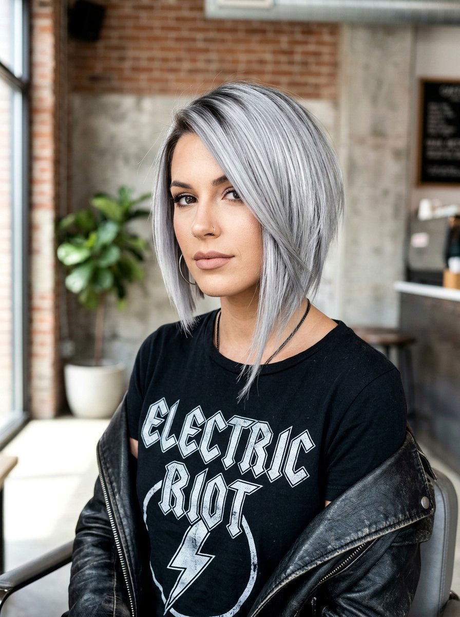 20 Stunning Silver Gray Bob Color Ideas To Transform Your Look