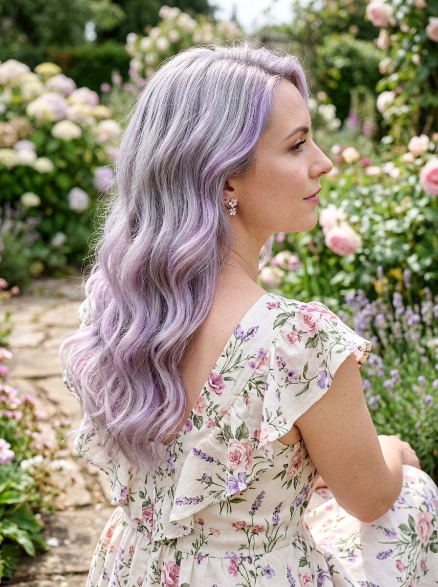 Silver Gray Hair With Lavender Tones - 20 trendy silver gray hair color 2026 - 20 trendy silver gray hair color 2026