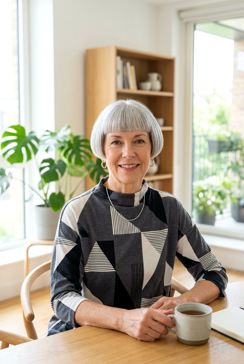 Silver Gray Mushroom Cut - 20 mature women silver gray hair ideas - 20 mature women silver gray hair ideas