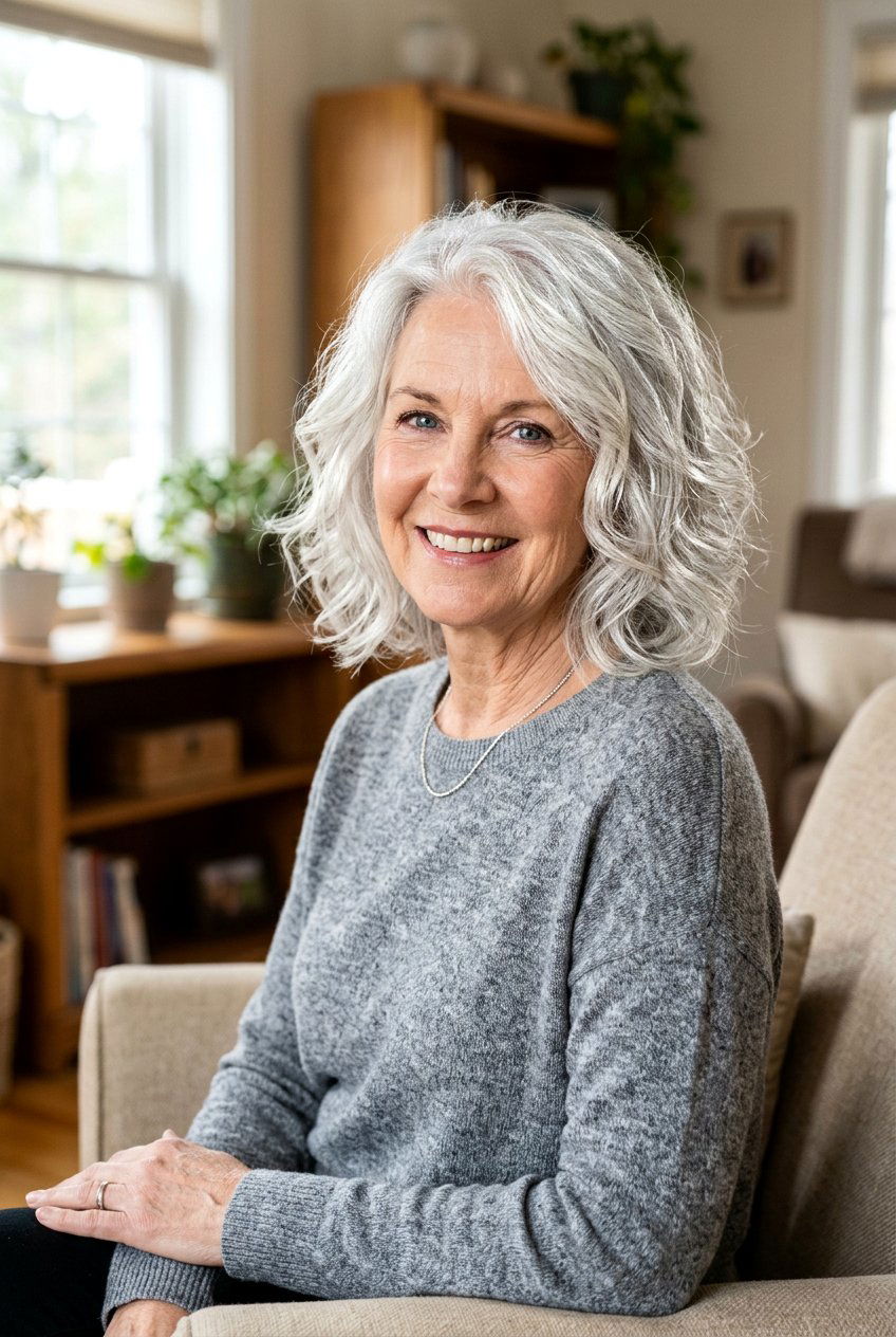 Silver Hair For Older Women - 20 silver hair color ideas - 20 silver hair color ideas