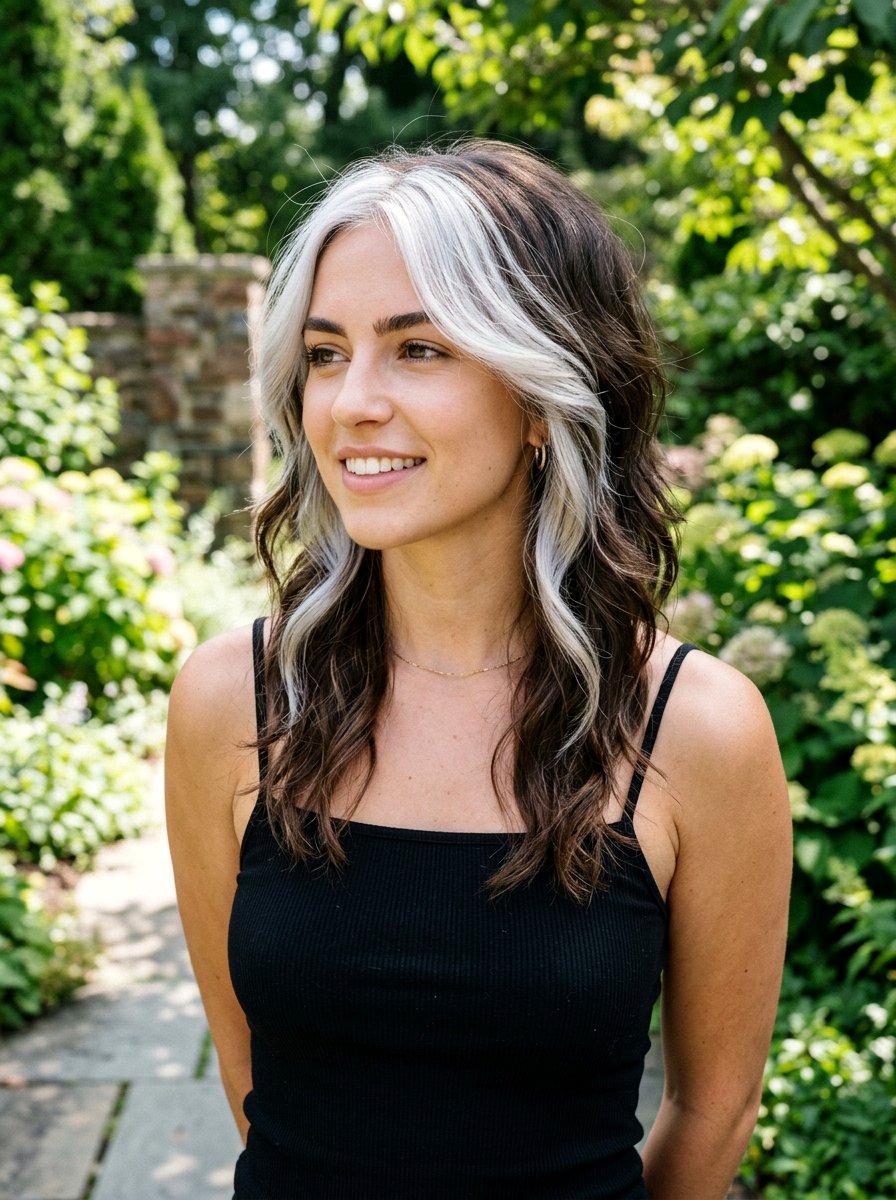 Silver Money Piece Butterfly Haircut - 20 silver butterfly haircut color ideas - 20 silver butterfly haircut color ideas