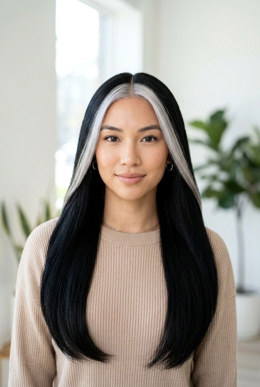 Silver Money Piece On Black Hair - 20 silver money piece hair - 20 silver money piece hair