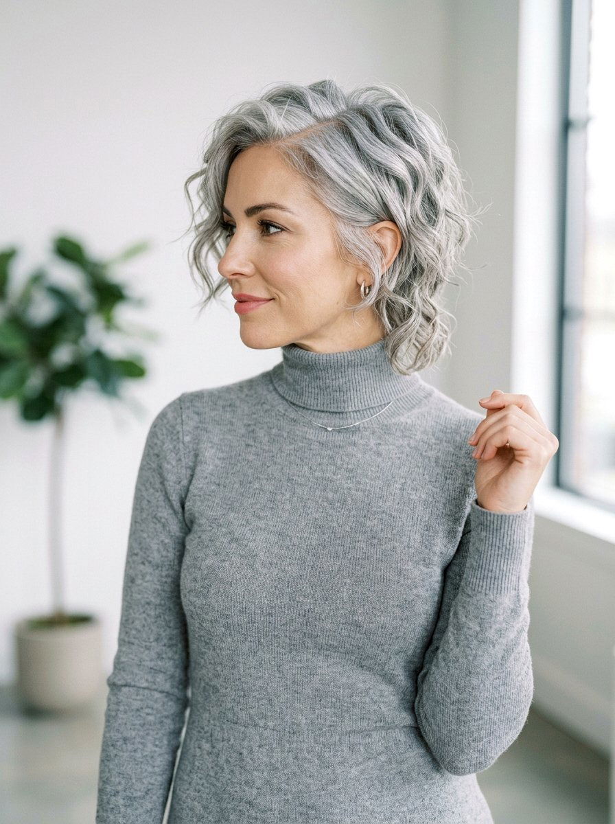 Silver Pixie Bob Cut - 20 silver pixie hair color ideas - 20 silver pixie hair color ideas