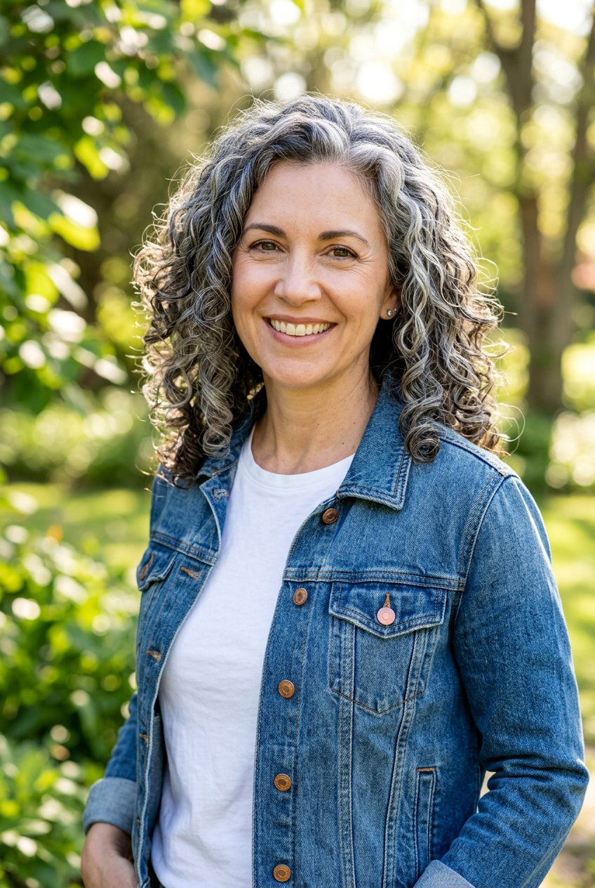 Silver Streaks In Curly Hair - 20 silver streak hair color - 20 silver streak hair color