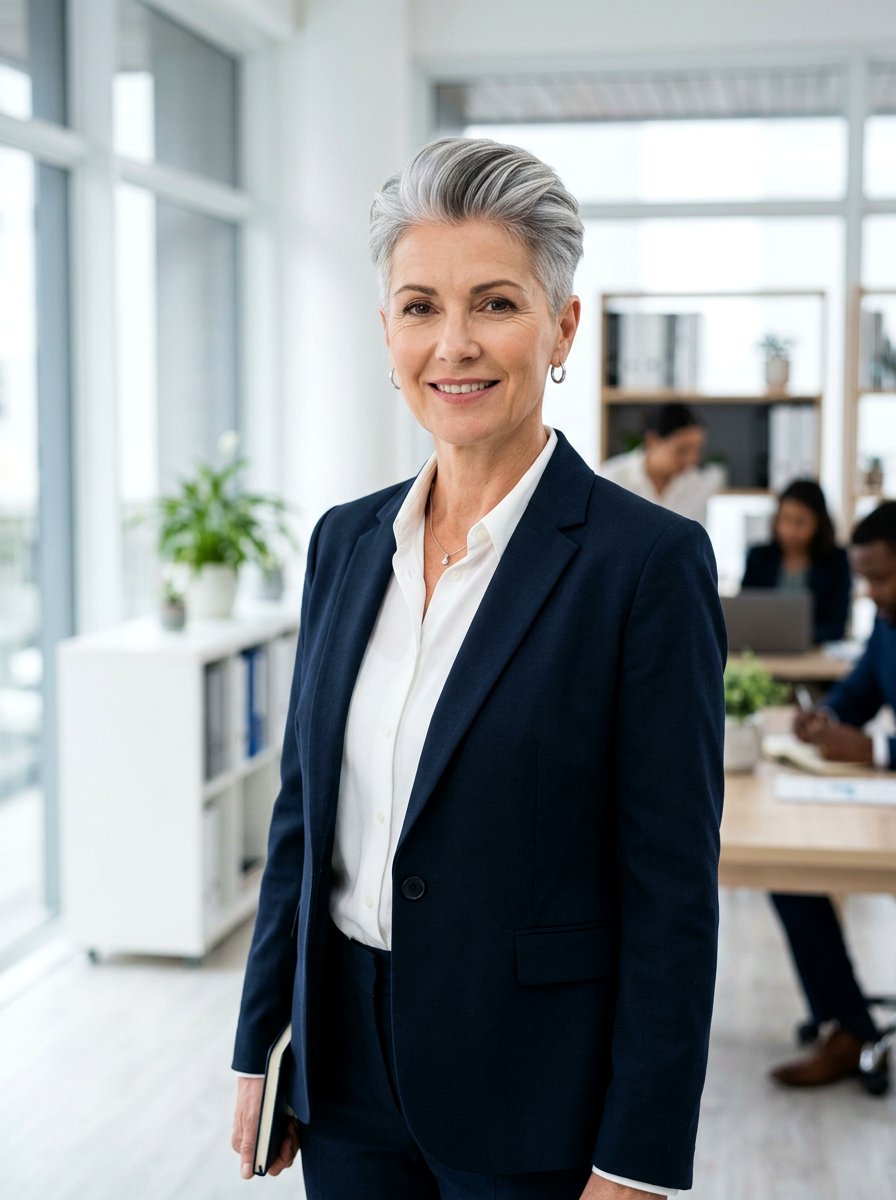 Silver Tapered Haircut - 20 classy silver hairstyle ideas - 20 classy silver hairstyle ideas