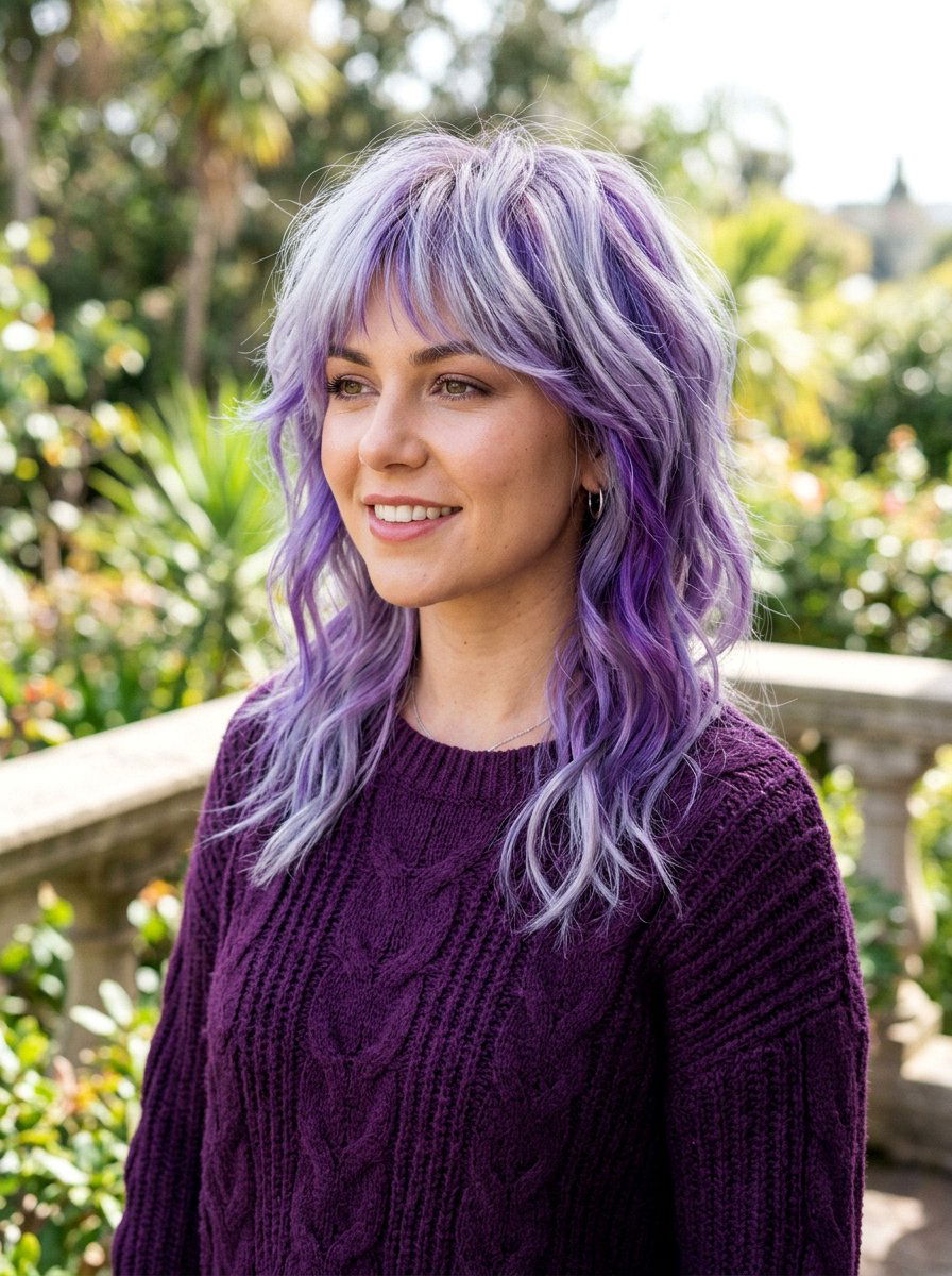 20 Breathtaking Silver Shag Hair Color Ideas For A Stylish Look