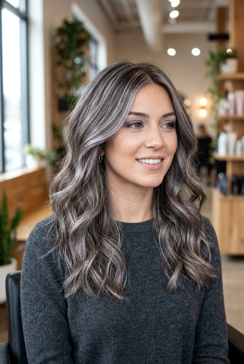 Silver babylights - 20 babylights hair color - 20 babylights hair color