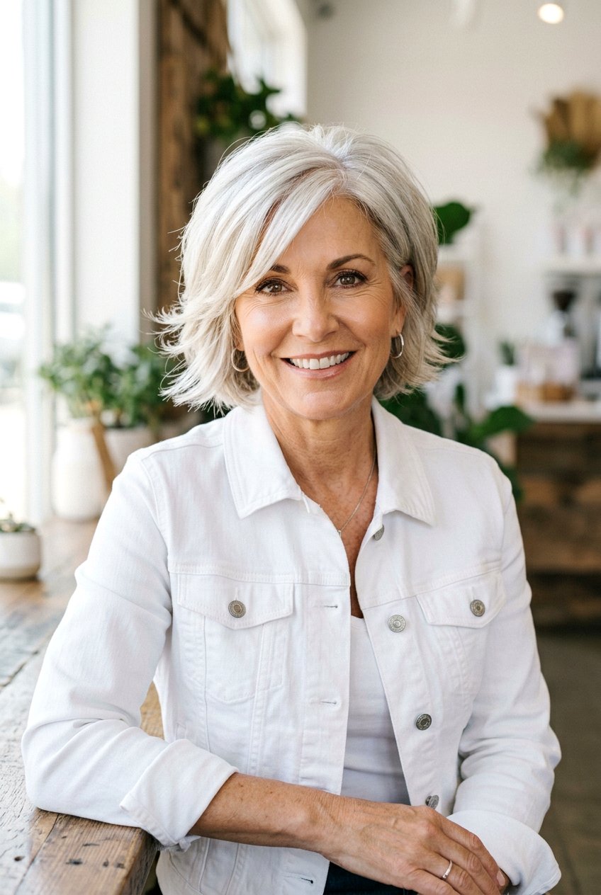 Silver blonde hair color for women over 50 with brown eyes - 20 hair color for women over 50 with brown eyes - 20 hair color for women over 50 with brown eyes