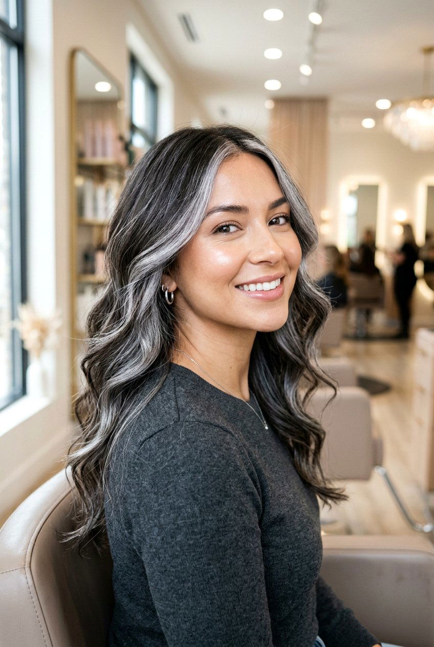 Silver halo highlights - 20 halo highlights hair - 20 halo highlights hair