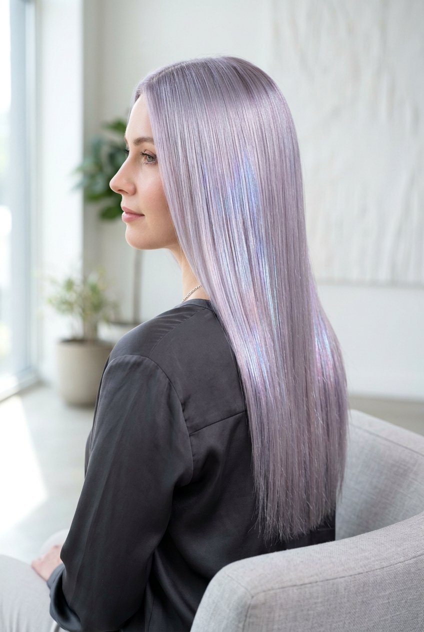 Silver lilac hair - 20 lilac hair color ideas - 20 lilac hair color ideas
