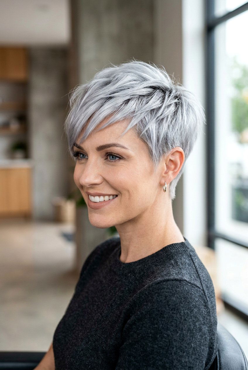 Silver pixie haircut - 20 low maintenance pixie haircut - 20 low maintenance pixie haircut