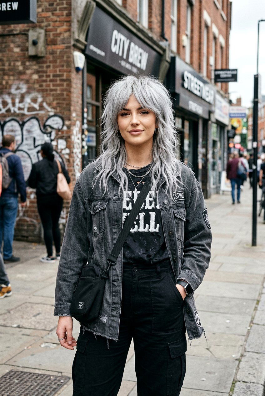 Silver wolf cut - 20 elegant silver hairstyles for women - 20 elegant silver hairstyles for women