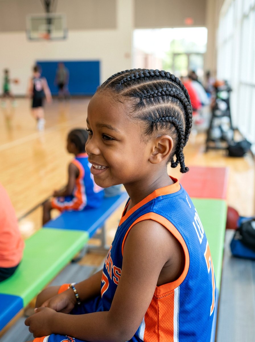Simple Cornrows For Kids - 20 quick natural hairstyles for kids - 20 quick natural hairstyles for kids