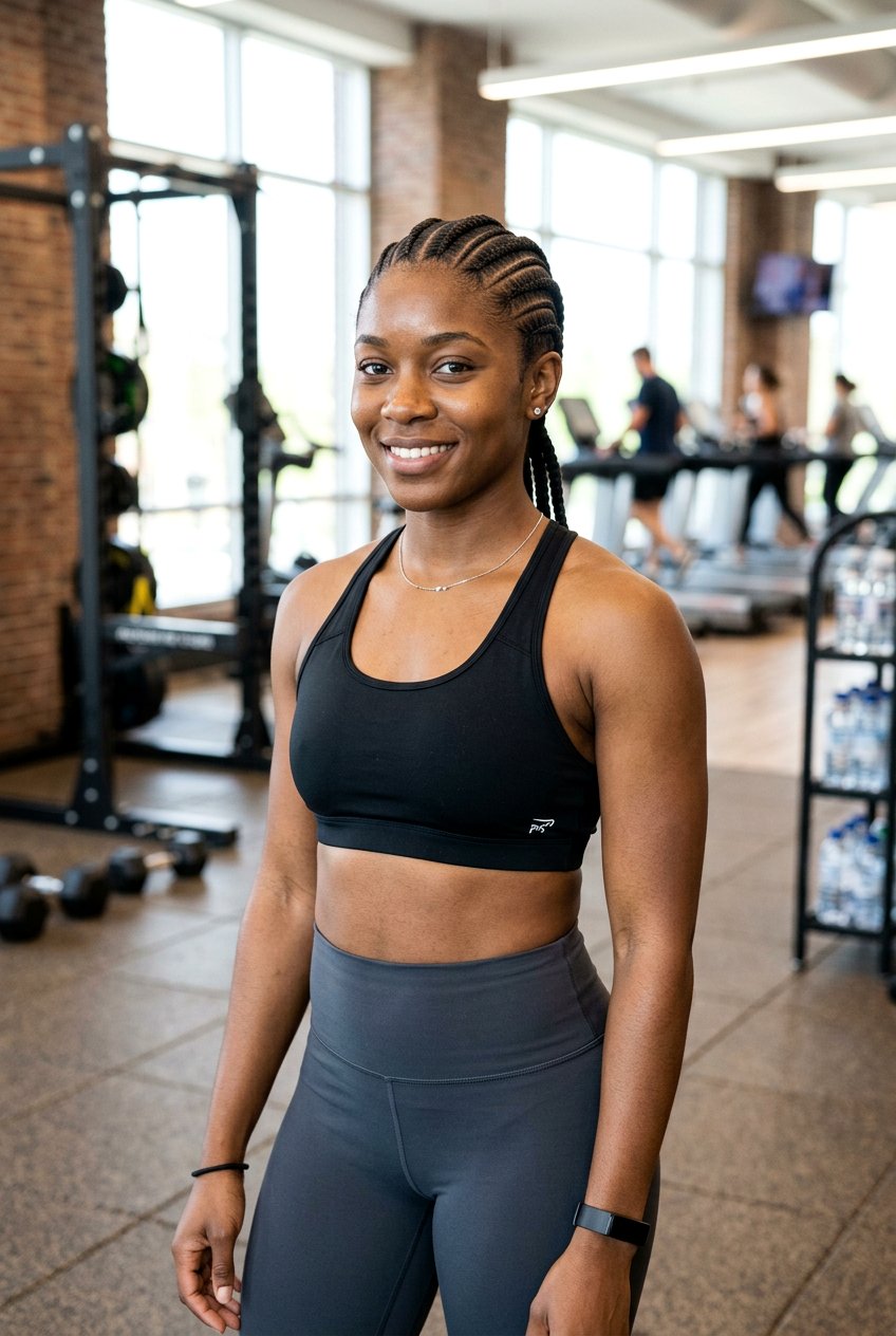 Simple Cornrows - 20 natural hairstyle for college girls - 20 natural hairstyle for college girls