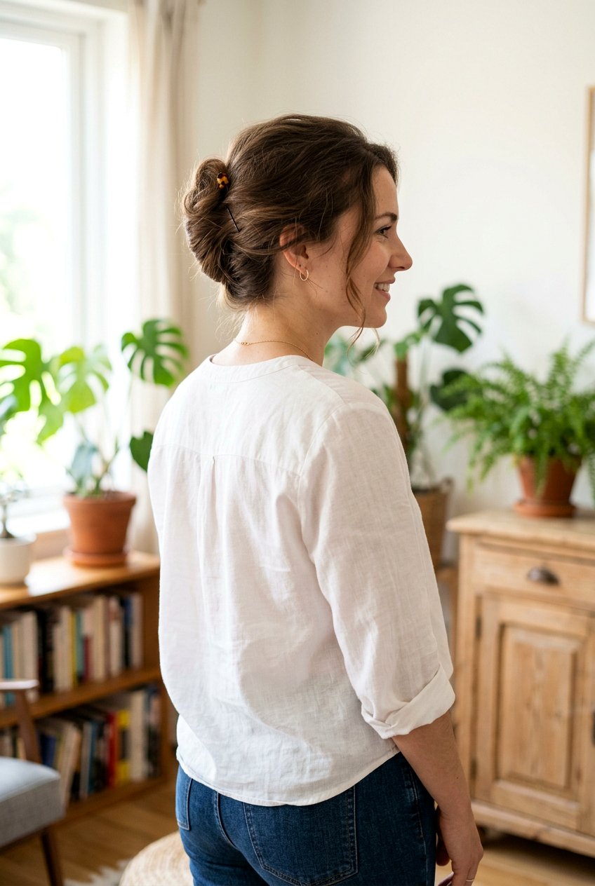 Simple Everyday French Twist Updo - 20 french twist updo hairstyle - 20 french twist updo hairstyle