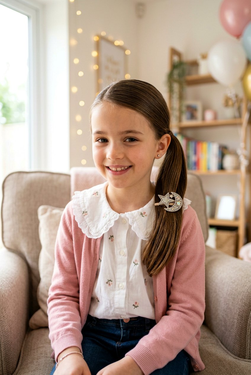 Simple Party Ponytail - 20 christmas party hairstyles for girls - 20 christmas party hairstyles for girls