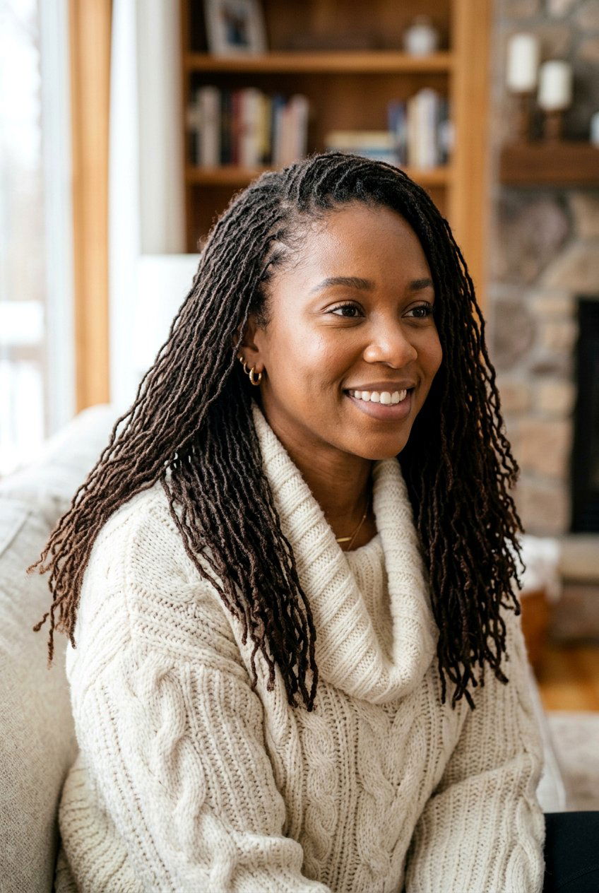 Sisterlocks - 20 low maintenance haircut for black women - 20 low maintenance haircut for black women