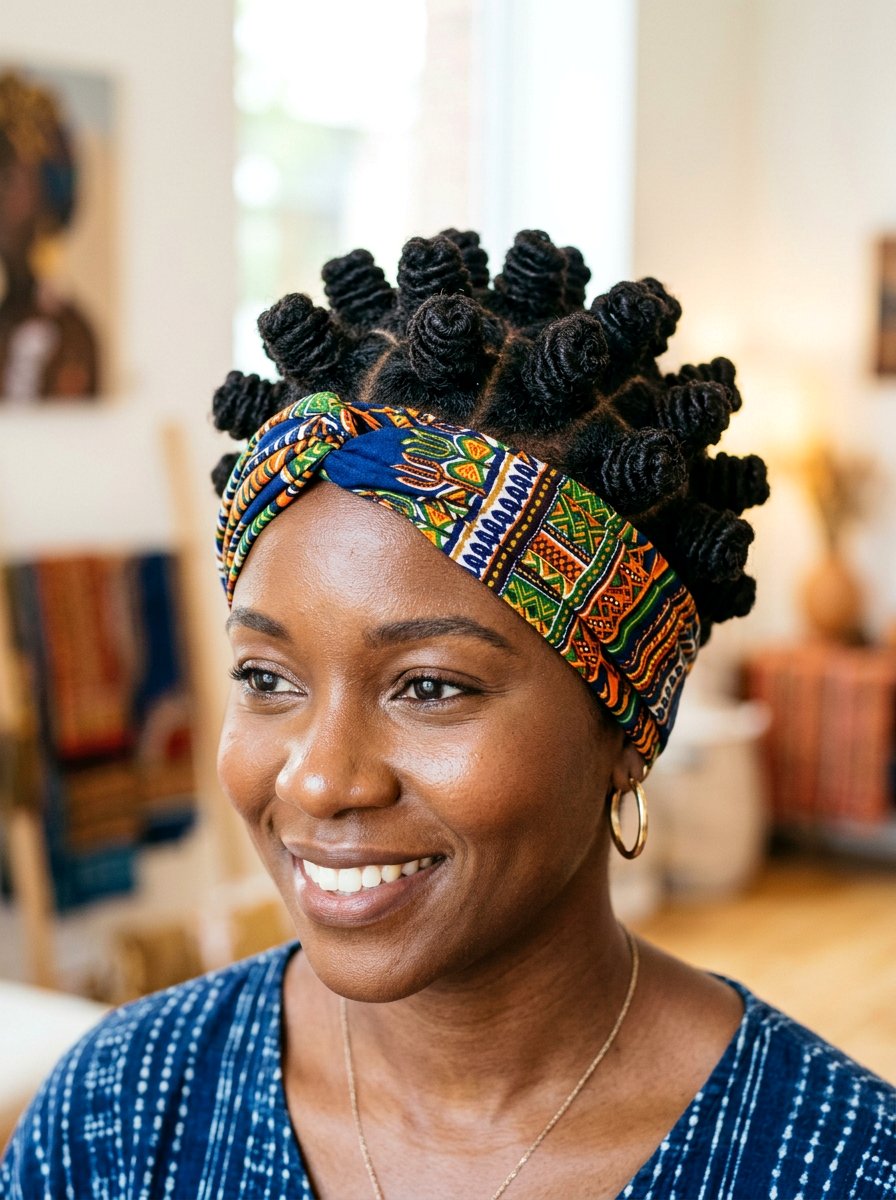 Sisterlocks Bantu Knots - 20 sisterlocks hairstyle ideas - 20 sisterlocks hairstyle ideas