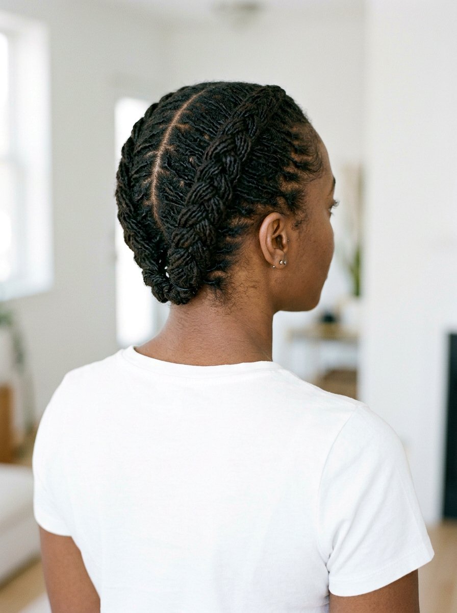 Sisterlocks French Braids - 20 sisterlocks hairstyle ideas - 20 sisterlocks hairstyle ideas