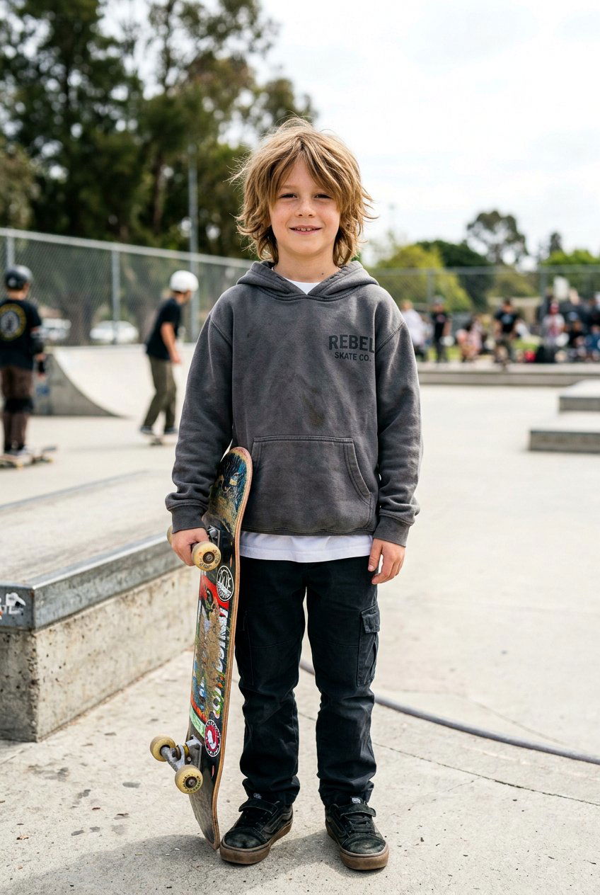 Skater Boy Long Haircut for Kids - 20 little boy long haircut styles - 20 little boy long haircut styles