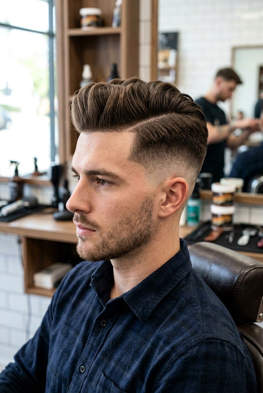 Skin Fade Side Part - 20 side part haircut for men - 20 side part haircut for men