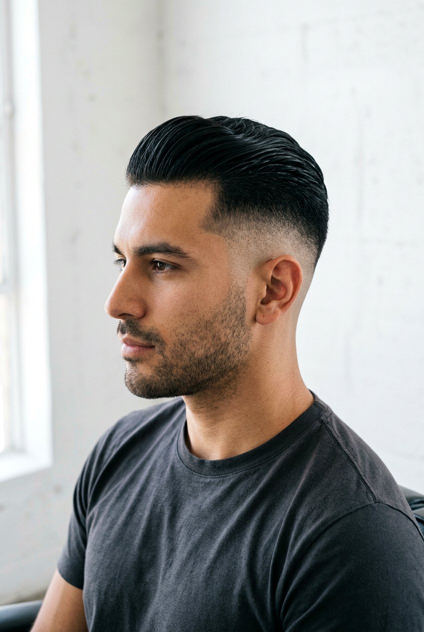 Skin Fade Slick Back Undercut - 20 undercut with slick back men - 20 undercut with slick back men