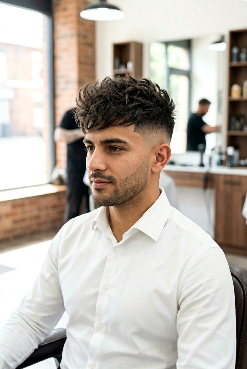 Skin Fade Textured Quiff - 20 textured quiff for thick hair men - 20 textured quiff for thick hair men