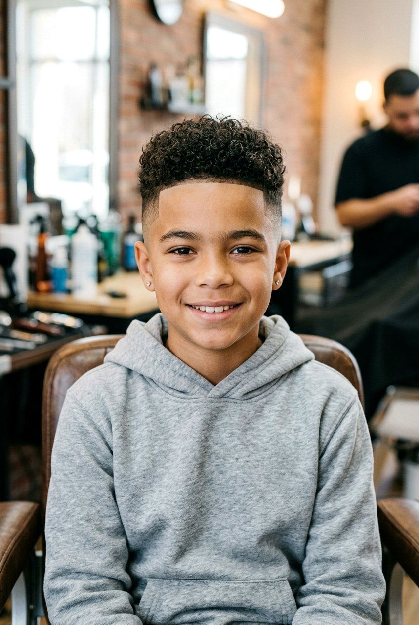 Skin Taper Curly Hair - 20 mixed boys taper curly haircut - 20 mixed boys taper curly haircut